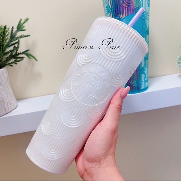 Starbucks Spring 2022 , 2023 & 2024 mermaid scale 24 oz  tumbler - Picture 6 of 13